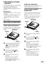 Preview for 183 page of Sony MZ-R55 Operating Instructions Manual