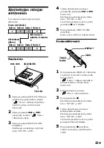 Preview for 185 page of Sony MZ-R55 Operating Instructions Manual