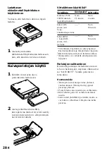 Preview for 190 page of Sony MZ-R55 Operating Instructions Manual