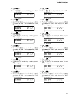 Предварительный просмотр 27 страницы Sony MZ-R700 Service Manual