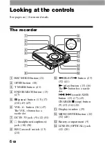 Предварительный просмотр 6 страницы Sony MZ-R701 Operating Instructions Manual