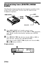 Предварительный просмотр 34 страницы Sony MZ-R701 Operating Instructions Manual