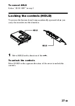 Предварительный просмотр 37 страницы Sony MZ-R701 Operating Instructions Manual