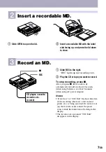 Preview for 7 page of Sony MZ-R90 Analog PCLink Operating Instructions Manual