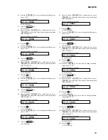 Предварительный просмотр 29 страницы Sony MZ-R910 Service Manual