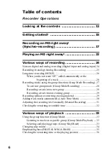 Предварительный просмотр 6 страницы Sony MZ-S1 SonicStage v1.5 Operating Instructions Manual