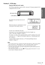 Preview for 15 page of Sony N700 - SLV - VCR Operating Instructions Manual