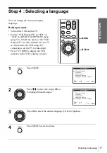 Preview for 17 page of Sony N700 - SLV - VCR Operating Instructions Manual