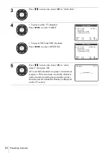 Preview for 24 page of Sony N700 - SLV - VCR Operating Instructions Manual