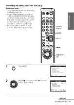 Preview for 25 page of Sony N700 - SLV - VCR Operating Instructions Manual