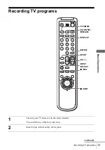 Preview for 33 page of Sony N700 - SLV - VCR Operating Instructions Manual