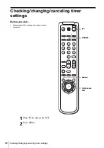 Preview for 46 page of Sony N700 - SLV - VCR Operating Instructions Manual