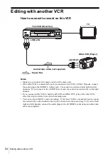 Preview for 54 page of Sony N700 - SLV - VCR Operating Instructions Manual