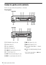 Preview for 60 page of Sony N700 - SLV - VCR Operating Instructions Manual