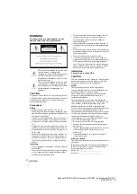 Preview for 2 page of Sony N71 Operating Instructions Manual