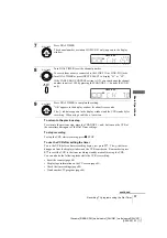 Preview for 67 page of Sony N71 Operating Instructions Manual