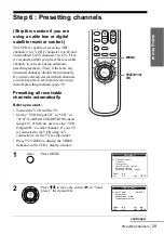 Preview for 29 page of Sony N900 - SLV - VCR Operating Instructions Manual