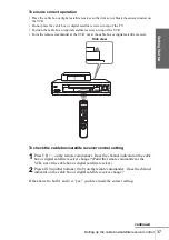 Preview for 37 page of Sony N900 - SLV - VCR Operating Instructions Manual