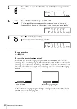 Preview for 46 page of Sony N900 - SLV - VCR Operating Instructions Manual