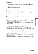 Preview for 51 page of Sony N900 - SLV - VCR Operating Instructions Manual