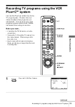 Preview for 53 page of Sony N900 - SLV - VCR Operating Instructions Manual