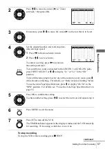 Preview for 57 page of Sony N900 - SLV - VCR Operating Instructions Manual