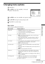 Preview for 69 page of Sony N900 - SLV - VCR Operating Instructions Manual