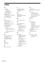 Preview for 82 page of Sony N900 - SLV - VCR Operating Instructions Manual