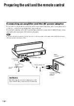 Предварительный просмотр 14 страницы Sony NAC-SV10i Operating Instructions Manual