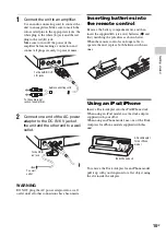 Предварительный просмотр 15 страницы Sony NAC-SV10i Operating Instructions Manual