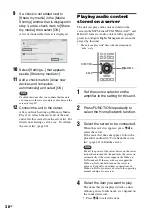 Предварительный просмотр 38 страницы Sony NAC-SV10i Operating Instructions Manual