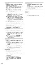 Предварительный просмотр 71 страницы Sony NAS-CZ1 M-Crew Operating Instructions Manual