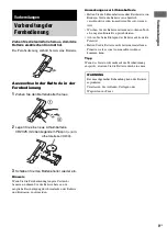 Предварительный просмотр 126 страницы Sony NAS-CZ1 M-Crew Operating Instructions Manual