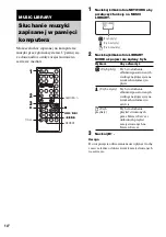 Предварительный просмотр 292 страницы Sony NAS-CZ1 M-Crew Operating Instructions Manual