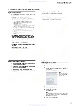 Предварительный просмотр 9 страницы Sony NAS-CZ1 M-Crew Service Manual