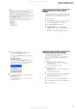 Предварительный просмотр 11 страницы Sony NAS-CZ1 M-Crew Service Manual