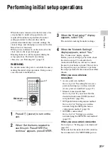 Preview for 21 page of Sony NAS-SV20Di User Manual