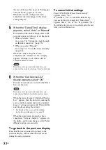 Preview for 22 page of Sony NAS-SV20Di User Manual