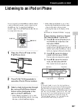 Preview for 33 page of Sony NAS-SV20Di User Manual