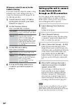 Preview for 20 page of Sony NAS-Z200DIR Operating Instructions Manual