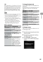 Preview for 35 page of Sony NAS-Z200DIR Operating Instructions Manual