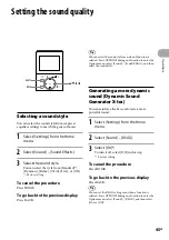 Preview for 45 page of Sony NAS-Z200DIR Operating Instructions Manual