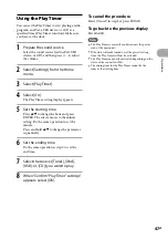 Preview for 47 page of Sony NAS-Z200DIR Operating Instructions Manual