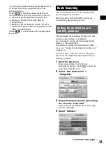 Preview for 13 page of Sony nav-u NV-U50 Quick Start Manual