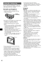 Preview for 86 page of Sony nav-u NV-U50 Quick Start Manual