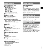 Preview for 5 page of Sony NAV-U NV-U52 Quick Start Manual