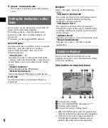 Preview for 8 page of Sony NAV-U NV-U52 Quick Start Manual