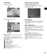 Предварительный просмотр 9 страницы Sony NAV-U NV-U52 Quick Start Manual