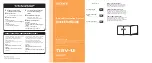 Preview for 1 page of Sony NAV-U NV-U71T Quick Start Manual