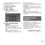 Preview for 11 page of Sony NAV-U NV-U80 Quick Start Manual